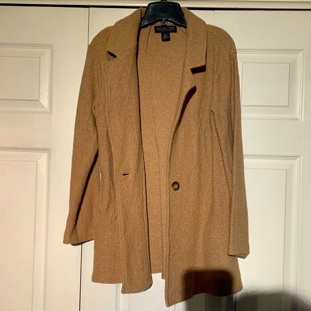 Rachel Zoe camel jacket size small